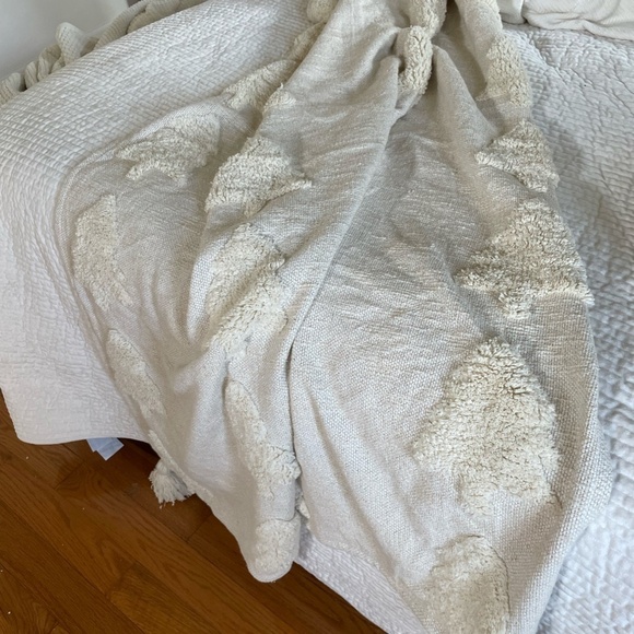 CUPCAKES AND CASHMERE CHENILLE CHRISTMAS TREE DESIGN THROW/BLANKET NWOT - Picture 2 of 12